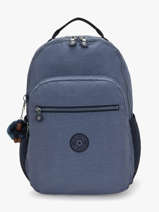2-compartment Backpack With 15" Laptop Sleeve Kipling Blue back to school KI4275