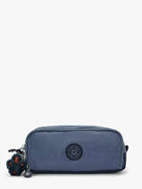 3-compartment Pouch Back To School Kipling Blue back to school K13564