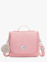 1 Compartment Pouch Kipling Pink back to school K15289