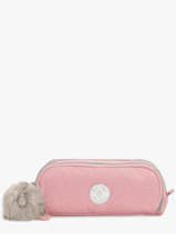 3-compartment Pouch Back To School Kipling Pink back to school K13564