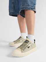 Sneakers Palladium Green men 4634230-vue-porte