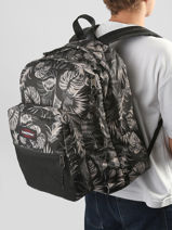 Backpack Pinnacle Eastpak Black pbg authentic PBGK060-vue-porte