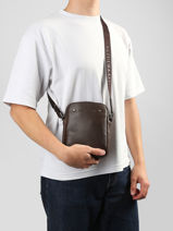 Crossbody Bag Arthur & aston Brown danny 5-vue-porte