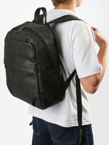Sac � Dos Business Achilles Cuir Arthur & aston Noir achille 6-vue-porte