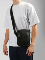 Crossbody Bag Tommy hilfiger Black th repreve AM14448-vue-porte