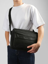 Crossbody Bag Tommy hilfiger Black th repreve AM14446-vue-porte