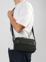 Crossbody Bag Tommy hilfiger Black th repreve AM14515-vue-porte