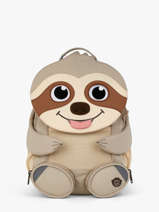 Mini Backpack Affenzahn Beige large friends FAL