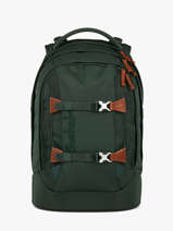 Sac � Dos 2 Compartiments Satch Vert pack 1324