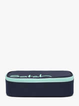 Pouch Pencil Case Satch Blue pencil case 253