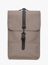 Backpack Mini - 1 Compartment Backpack With 13" Laptop Sleeve Rains Beige city 13020