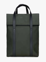 2 Way Tote Backpack Rains Green city 12940