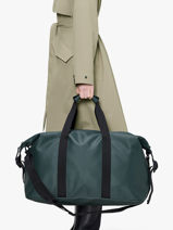 Hilo Weekend Bag - Cabin Duffle Bag Rains Blue travel 14200-vue-porte