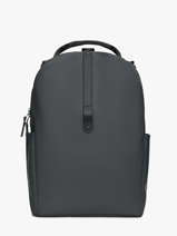 Clip Front Backpack - Sac � Dos 1 Compartiment + Pc 16" Rains Gris city 14890