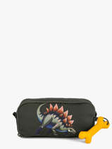 Pencil Case 3 Compartments Rowan 2.0 Stones and bones Green boys B