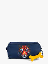 Trousse 3 Compartiments Rowan 2.0 Stones and bones Bleu boys B