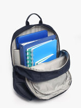 2-compartment Backpack Stones and bones Blue boys B-vue-porte