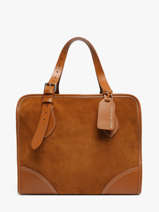Sac Port� �paule La Suite Cuir Paul marius Marron la suite CABASSUI