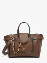 Satchel Thea Leather Lancel Brown thea A14221