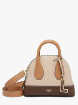 Sac Bandouli�re Belleville Cuir Lancel Beige belleville A14328