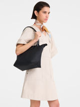 Longchamp Le pliage one Hobo bag Yellow-vue-porte