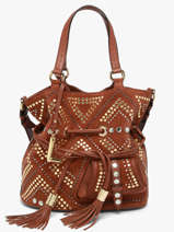 Sac Port� Main 150 Ans Lancel Marron 150 ans A14102