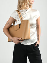 Longchamp Epure Hobo bag Beige-vue-porte