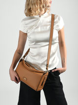 Crossbody Bag Louison Leather Lancel Brown louison A14227-vue-porte
