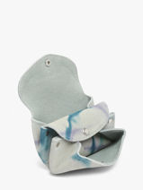 Porte-monnaie Cuir Paul marius Multicolore tie & dye GUSTATIE-vue-porte