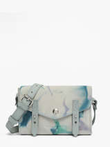 Shoulder Bag Tie & Dye Leather Paul marius Multicolor tie & dye MINITIE