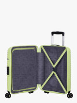 Valise Cabine American tourister Jaune liftoff 148915-vue-porte