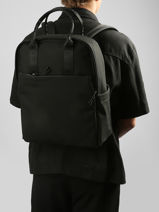 Sac � Dos Business 2 Compartiments + Pc 16" Etrier Noir impulsion EIMP8412-vue-porte