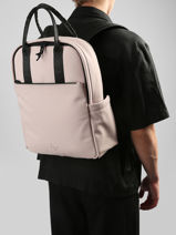 Sac � Dos Business 2 Compartiments + Pc 16" Etrier Rose impulsion EIMP8412-vue-porte