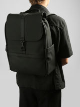 Sac � Dos Business 2 Compartiments + Pc 16" Etrier Noir impulsion EIMP8422-vue-porte