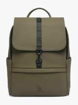 2-compartment Backpack With 16" Laptop Sleeve Etrier Green impulsion EIMP8422