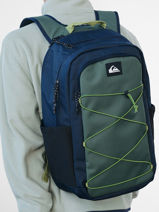 Sac � Dos 2 Compartiments Quiksilver Noir youth access QYBP3752-vue-porte