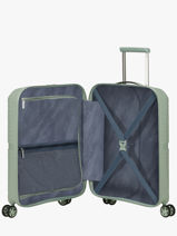 Carry-on Luggage Airconic American tourister Green airconic 88G001-vue-porte