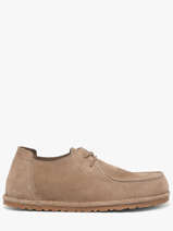 Derby Shoes In Leather Birkenstock Beige men 1034384