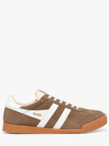 Sneakers Elan In Leather Gola Brown women CLB538FW