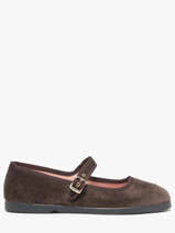Ballerinas With Straps Victoria Brown women 1080111
