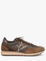 Platform Sneakers Cetti Brown women SRA