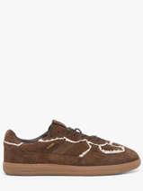 Sneakers In Leather Alohas Brown women 10082307
