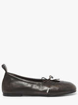 Ballerinas Rosalind In Leather Alohas Brown women 10131801