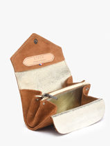 Coin Purse Agnes Leather Etrier Brown agnes EAGN5018-vue-porte