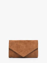 Porte-monnaie Agnes Cuir Etrier Marron agnes EAGN5018