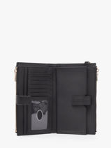 Wallet Guess Black amorette BG789815-vue-porte