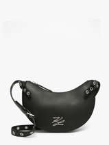 Sac Bandouli�re K Autograph Cuir Karl lagerfeld Noir k autograph B3W30049