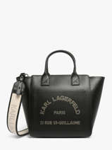 Sac � Main K Daily Cuir Karl lagerfeld Noir k daily B3W30093
