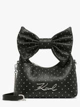 Shoulder Bag K Signature Polyurethane Karl lagerfeld Black k signature B3W30111