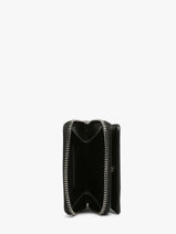 Portefeuille Cuir Karl lagerfeld Noir k daily B3W32015-vue-porte